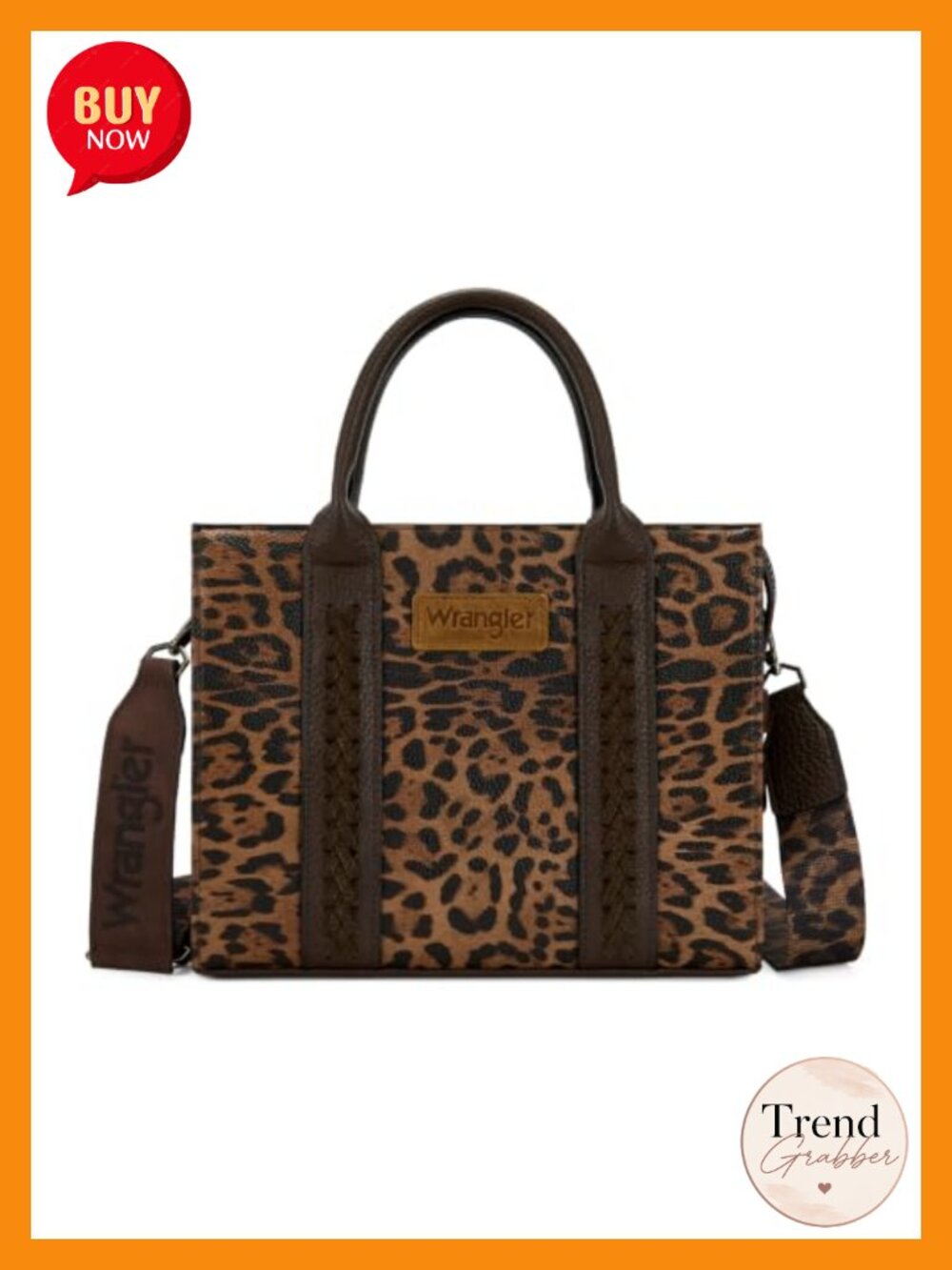 Faux Leather Western Tote Handbag Top Handle Satchel Crossbody